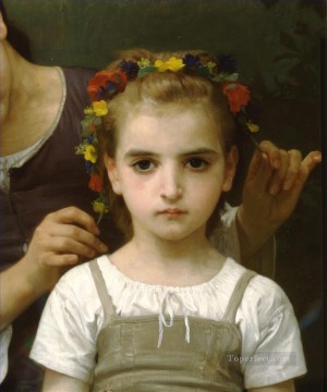 Parure des champs right Realism William Adolphe Bouguereau Oil Paintings